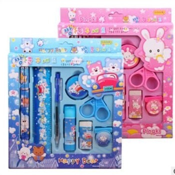 新款日韩儿童文具套装 创意与趣味融合的学习好伙伴